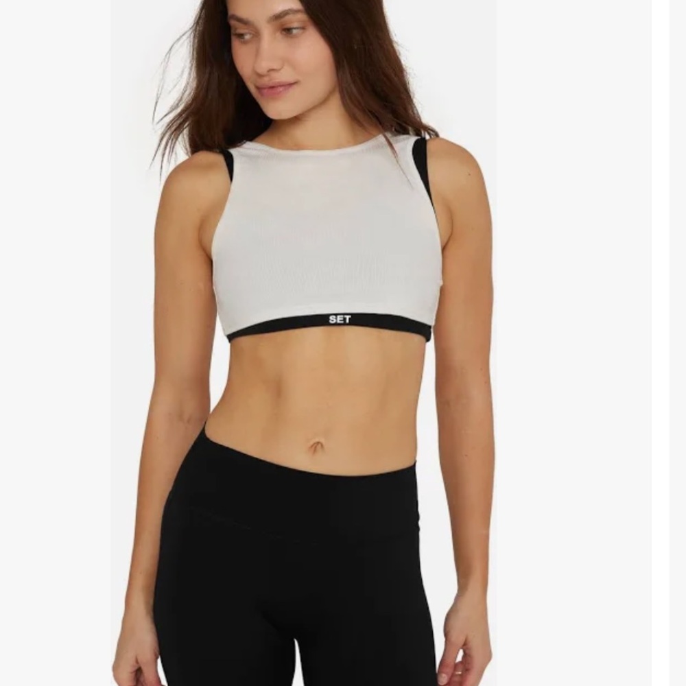 SET Active Onyx Layered Bra